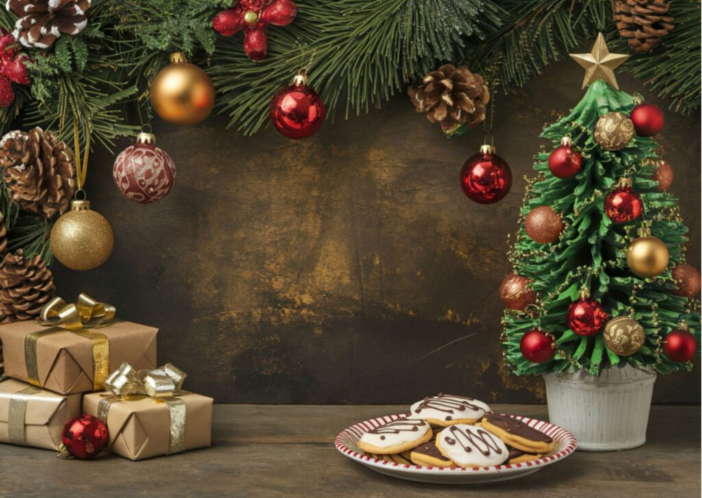 Christmas Decor at the Club Tavern & Grill in Bozeman MT